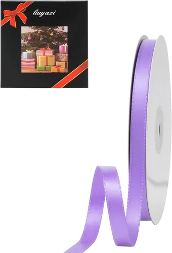 Miniatura 64 de LIUYAXI - Cinta de satén roja de doble cara, 2 pulgadas X 25 yardas continuas, cintas perfectas para envolver regalos, ramo de boda, decoración DIY