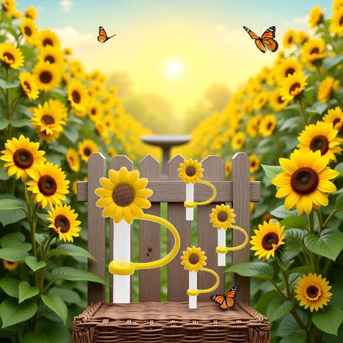 Miniatura 5 de 4 dispensadores de paja para beber, tapón de paja de girasol, tapones reutilizables a prueba de salpicaduras, herramienta de cocina, puntas