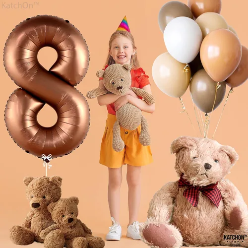 Miniatura 378 de KatchOn, Globo grande azul número 2 de 40 pulgadas Decoraciones de cumpleaños de Baby Shark para niño de 2 años Globo azul número 2 Globo