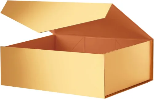 Miniatura 24 de Caja de regalo negra con ventana, caja de regalo magnética transparente para regalo, caja de propuesta de padrino de boda (10.5 x 7.5 x 3 pulgadas)