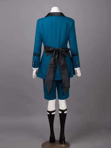 Miniatura 2 de Cosfun Disfraz de cosplay de anime, traje de uniforme azul para Halloween mp003218