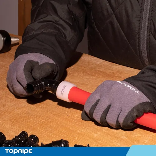 Miniatura 6 de Tubo PEX-A, tubo rojo de 1/2 pulgada x 100 pies, certificado NSF para agua potable, tubo PEX-A para fontanería, herramientas de fontanería