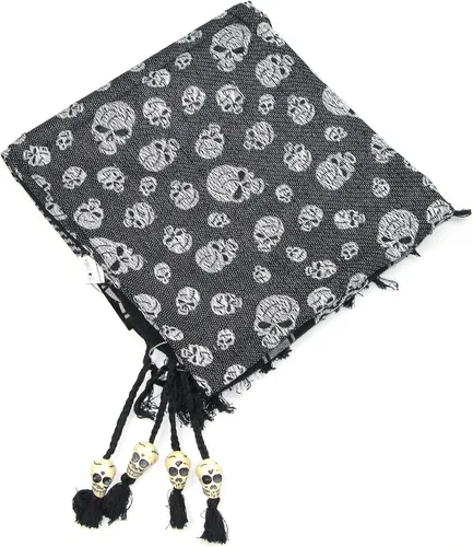 Miniatura 15 de LOVARZI Shemagh Cottons Arab Keffiyeh - Bufanda militar táctica para cabeza y cuello