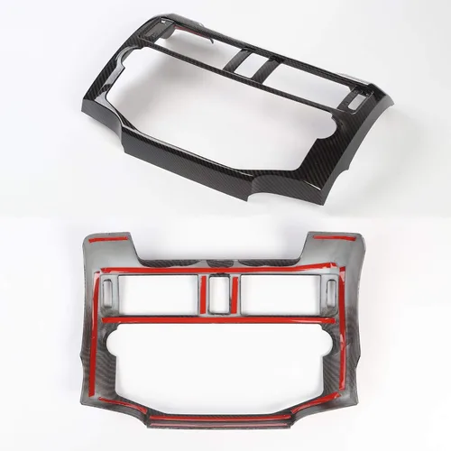 Miniatura 2 de Voodonala Para 4Runner ABS Control Central Navigation Dashboard Instrumento Fascia Panel Cubierta Trim para 2010-2019 Toyota 4Runner Accesorios