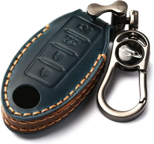 Miniatura 3 de Funda para llavero de automóvil, funda suave de protección completa compatible con Nissan X-Trail Rogue Altima Quest Pathfinder Sentra Patrol CIMA
