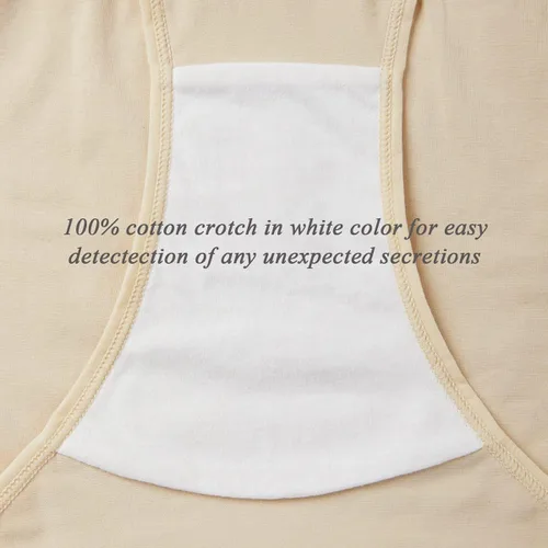Miniatura 4 de Ropa interior de maternidad Under Bump para mujer, de algodón, para embarazo, paquete múltiple