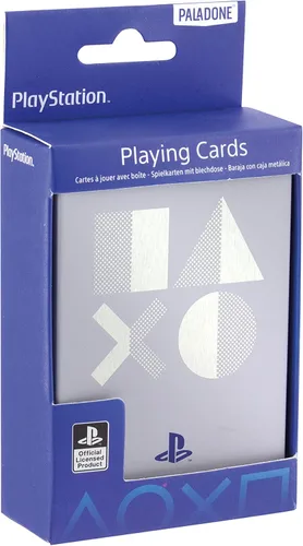 Miniatura 10 de PlayStation - Juego de cartas estándar con lata de almacenamiento