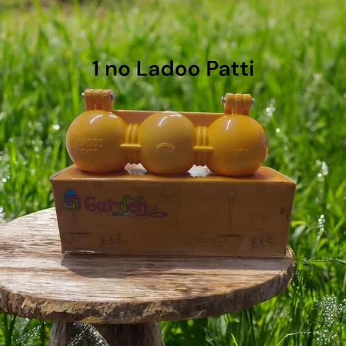 Miniatura 3 de Ladoo Maker Patti Molde Sancha de plástico para 3 Ladoos Together para Diwali, Ganpati y todos los festivales 5 x 1.5 pulgadas