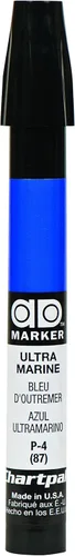 Miniatura 4 de El marcador original Chartpak AD, Tri-Nib, azul escarcha, 1 cada uno (P112)