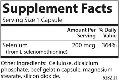 Miniatura 4 de Carlson - Selenio, 200 mcg sin levadura, salud de próstata y apoyo inmunológico, antioxidante, 180 cápsulas