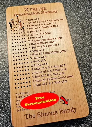 Miniatura 2 de Xtreme Frustration Rummy - Tablero de juego