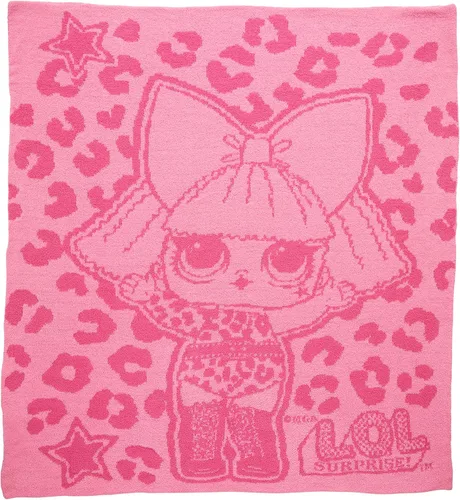 LOL Surprise! Manta de felpa supersuave con declaración de moda, 50" x 60" (Producto oficial LOL Surprise!) de Franco