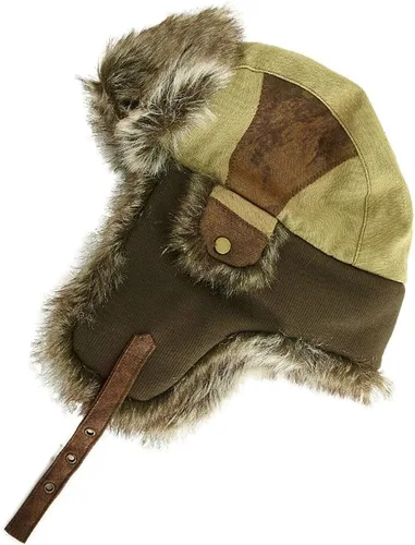 Miniatura 43 de Comhats Gran XL Trapper Trooper Caza Cálido Oído Solapa Rusia Ushanka Invierno Esquí Clima Frío Bombardero Sombreros para Hombres
