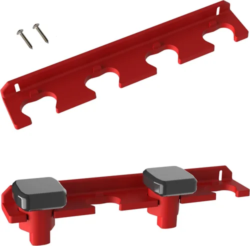Miniatura 2 de Soporte de batería para Milwaukee M12, Mount 4 ranuras Batte-ry HOL-der para Mil-Waukee m12, Ba-ttery Hold-er para Milw-aukee 12V, almacenamiento