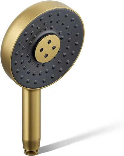 Miniatura 18 de KOHLER 26282-G-BL Statement - Ducha de mano redonda multifunción con 3 ajustes de pulverización, 1.75 GPM, negro mate