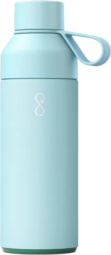 Ocean Bottle - Botella de agua reutilizable para bebidas de acero inoxidable reciclado - Ecológica y reutilizable - Azul cielo - 17 oz