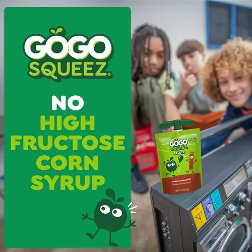 Miniatura 8 de Puré de manzana GoGo squeeZ -Applesauce On The Go, sachets de 3.2 oz, 12