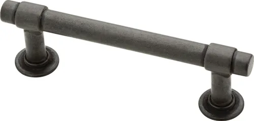 Franklin Brass Francisco P29520-SI-C - Paquete de 1 tiradores centrales de agujero de 3 pulgadas, herrajes de hierro suave para cajones de cocina,