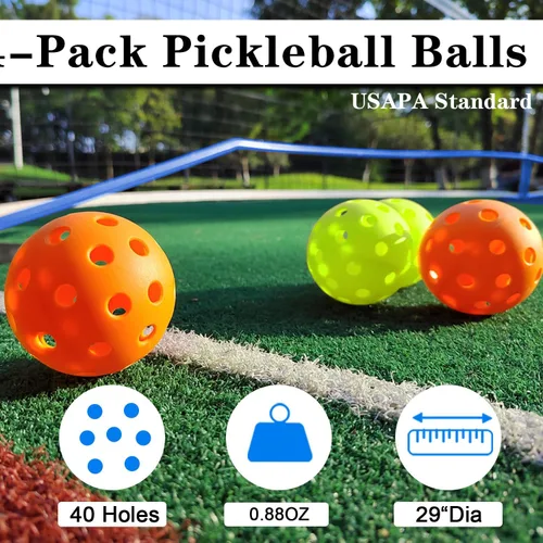 Miniatura 5 de Portable Pickleball Net Set, 22FT Regularion Size Pickle Ball Net with Paddles Set, Outdoor Pickleballs and Carry Bag, Easy Setup for Indoor, Azul