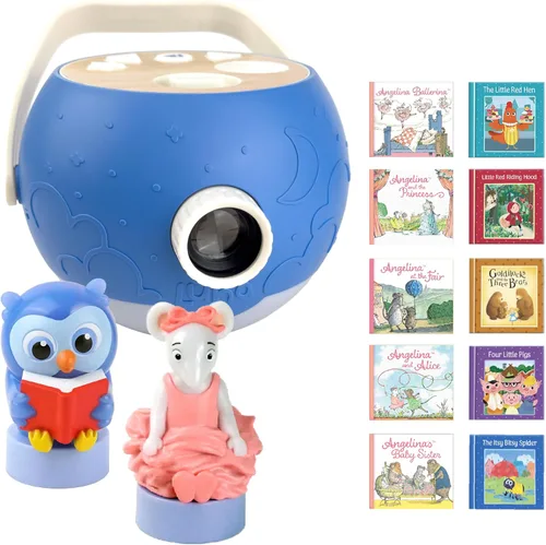 Miniatura 24 de Proyector de libros para niños, Thomas & Friends, 5 historias clásicas, lectura en voz alta, 10 canciones, luz nocturna, música relajante, cuentos
