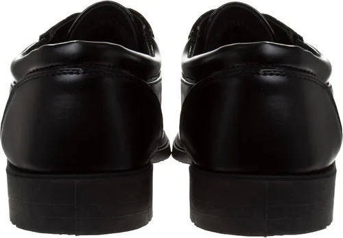 Miniatura 4 de Josmo Zapatos de vestir para niños Zapatos formales clásicos Oxford con cordones Negro marrón blanco (niño pequeño-niño grande)