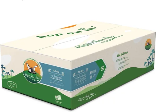 Miniatura 6 de Rabbit Hole Hay - Pellets de alfalfa totalmente naturales para mascotas pequeñas - 12 oz - Mezcla rica en nutrientes
