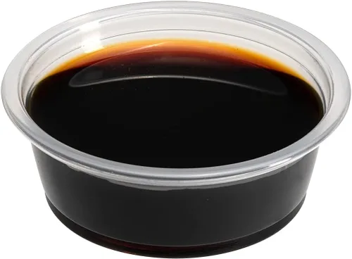 Miniatura 14 de Restaurantware RW Base - Tazas de salsa de 0.8 onzas, 2000 tazas de condimento aptas para microondas, resistentes a las grietas, desechables de Negro