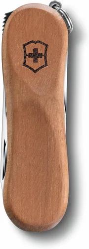 Miniatura 2 de Victorinox Nail Clip 580 Wood Swiss Army – Cuchillo de bolsillo pequeño con cortaúñas