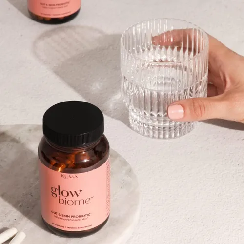 Miniatura 5 de Kuma Glow Biome - Probióticos transparentes para la piel + cápsulas prebióticas, 60 unidades.