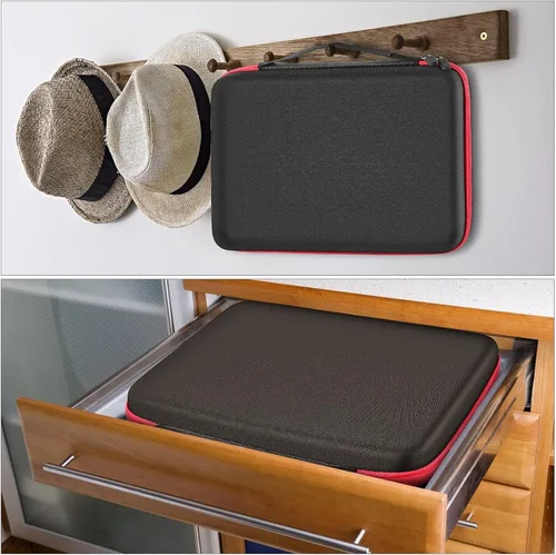 Miniatura 6 de Boobowl Estuche organizador de batería con probador – Caja de almacenamiento universal para más de 162 pilas AA AAA C D 9V – Diseño de espuma