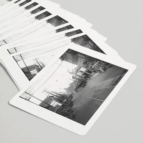 Miniatura 5 de Lantern Press Ballard Avenue in Seattle, WA Photograph, 52 Playing Cards for Adults, Poker Size Card Deck