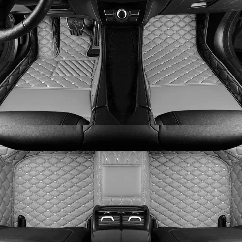 Miniatura 12 de Alfombrillas de cuero de lujo personalizadas para todo tipo de clima, para el 99 % de los sedán, SUV, automóvil deportivo, para hombres y mujeres