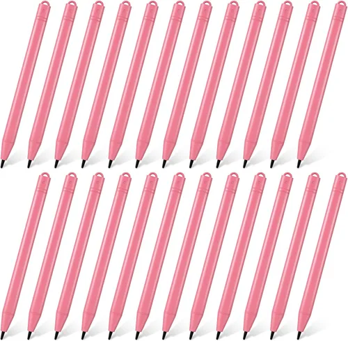 Miniatura 8 de 24 bolígrafos de repuesto para lápiz capacitivo LCD, para tableta de escritura LCD, bloc de dibujo, tablones de mensajes para niños y adultos