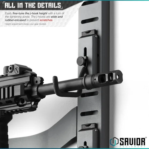 Miniatura 4 de Savior Equipment Sistema de rack de pared de acero resistente, paneles de pared de acero resistente, almacenamiento de montaje en pared, 5 o 10 Gris