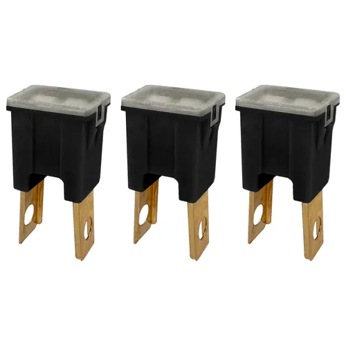 Miniatura 12 de A.A Terminal Macho Recto de 30 Amperios Fusible de Reemplazo para PAL Auto Link, Cartucho de Fusible FLM - Automotriz para Coche, Camión, Audio RV