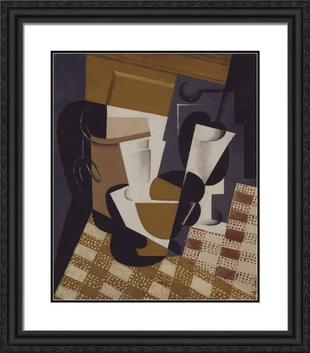 Miniatura 4 de ArtDirect Gris, Juan 20x23 Gold Ornate Framed Art Print with Double Matting Titled: Pitcher and Glass Gold Ornate Wood Frame with Double Matting