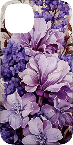 Miniatura 15 de Funda para iPhone 12 mini Lavender Floral Purple Flower