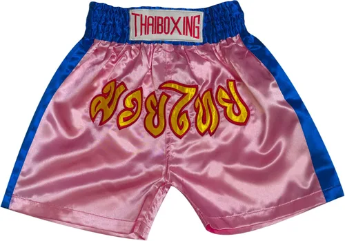 SIAMKICK Pantalones cortos Muay Thai para niños (4 años - 12 años) boxeo Kickboxing MMA entrenamiento para niños y niñas