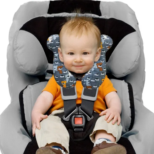 Miniatura 7 de Almohada de viaje para bebé, almohada suave y amigable para la piel para niños para asiento de coche - almohada para recién nacido para cochecito