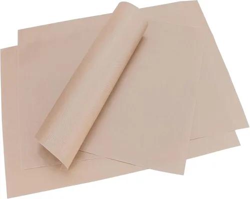 Miniatura 8 de Paquete de 3 hojas de teflón para prensa de calor, papel de transferencia de calor de 12 x 16 pulgadas para camisetas prensa de calor, tapete