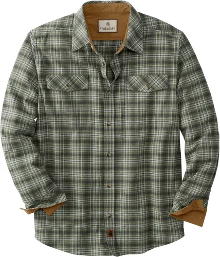 Miniatura 28 de Legendary Whitetails - Camisa de franela para hombre de manga larga con botones, ajuste relajado