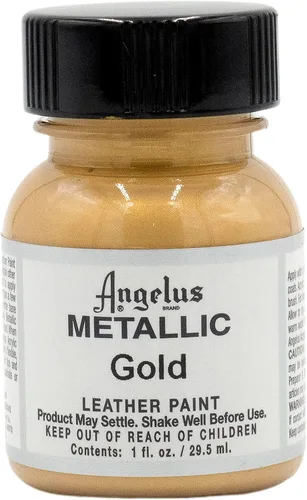 Miniatura 17 de Angelus - Pintura metálica para cuero, 4 onzas, plata
