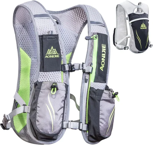 Miniatura 12 de TRIWONDER Running Vest Hydration Pack Backpack for Men & Women, Lightweight Trail Marathon Run Race Vest for Cycling Jogging