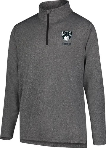 Miniatura 61 de Ultra Game Camiseta oficial de la NBA de manga larga con cremallera corta para hombre Color del