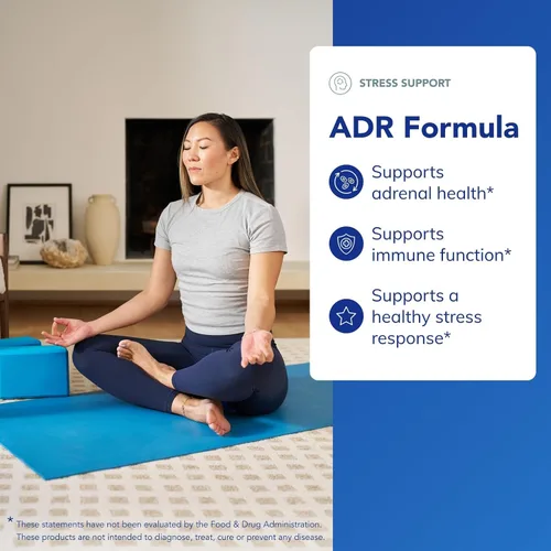 Miniatura 3 de Pure Encapsulations Fórmula ADR Suplemento para el apoyo de la función de las glándulas inmunes y suprarrenales* 60 cápsulas