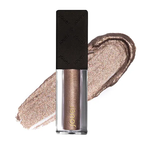 Jouer Paris Lights - Sombra de ojos líquida metálica - Sombra de ojos en crema brillante de larga duración y a prueba de arrugas, acabado cromado