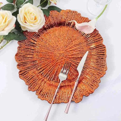 Miniatura 8 de Efavormart - Juego de 20 platos de plástico con diseño de arrecife negro, platos de fiesta de postre y aperitivo de 7 pulgadas, elegante vajilla