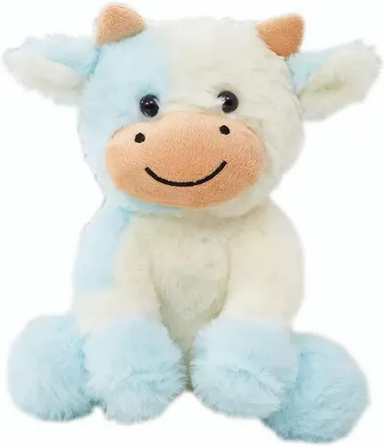 Miniatura 13 de Animales de peluche de vaca de peluche suave linda muñeca de vaca para niños y niñas 11.8 pulgadas (zuo NIU fense 11.8 in)