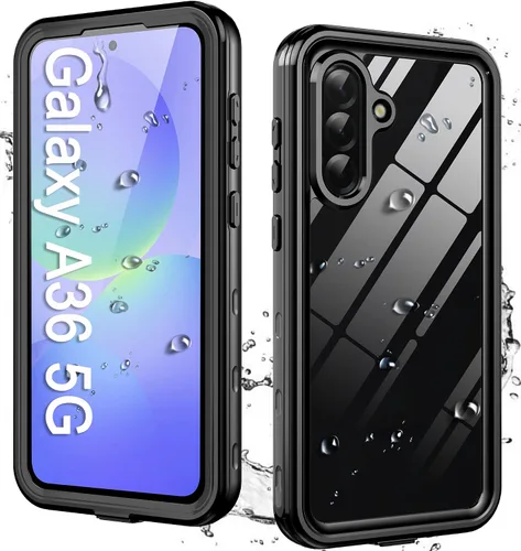 Miniatura 8 de Hllhunkhe Funda impermeable para Samsung Galaxy A15 5G con protector de pantalla integrado - Resistente cuerpo completo bajo el agua a prueba