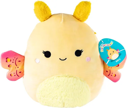 Squishmallows Original de 10 Pulgadas Miry La Polilla de Navidad - Peluche Festivo Oficial de Jazwares - Suave, Acogedor y Recogible Animal de